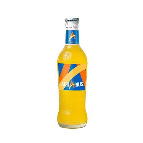 Botella de Aquarius Naranja 33 cl