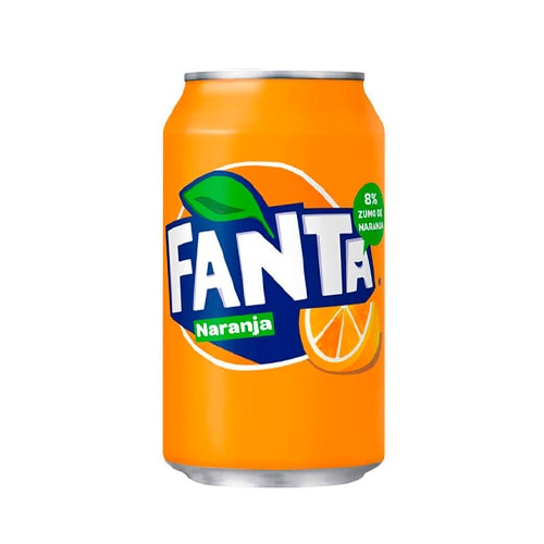 Lata de Fanta Naranja 33 cl