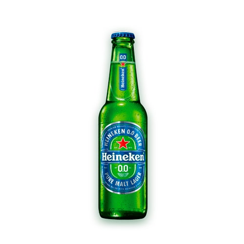 Botella de Heineken 0.0 25 cl
