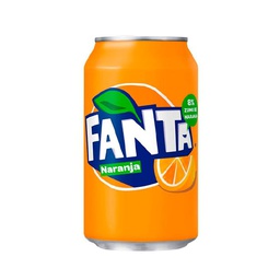 Orange-Flavour Fanta Can (33 cl)