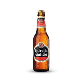 Estrella Galicia Beer (Bottle of 33 cl)