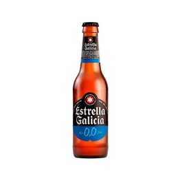 Botella de Cerveza Estrella Galicia 0.0 25 cl