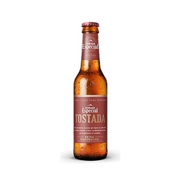 Botella de Cerveza Dorada Roja 33 cl