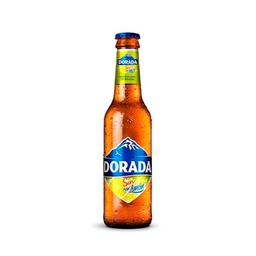 Botella de Cerveza Dorada Sin Limón 33 cl